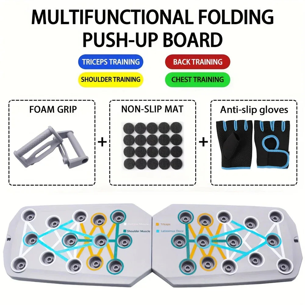 Planche Push-Up Multifonction Pliable - Masko shop