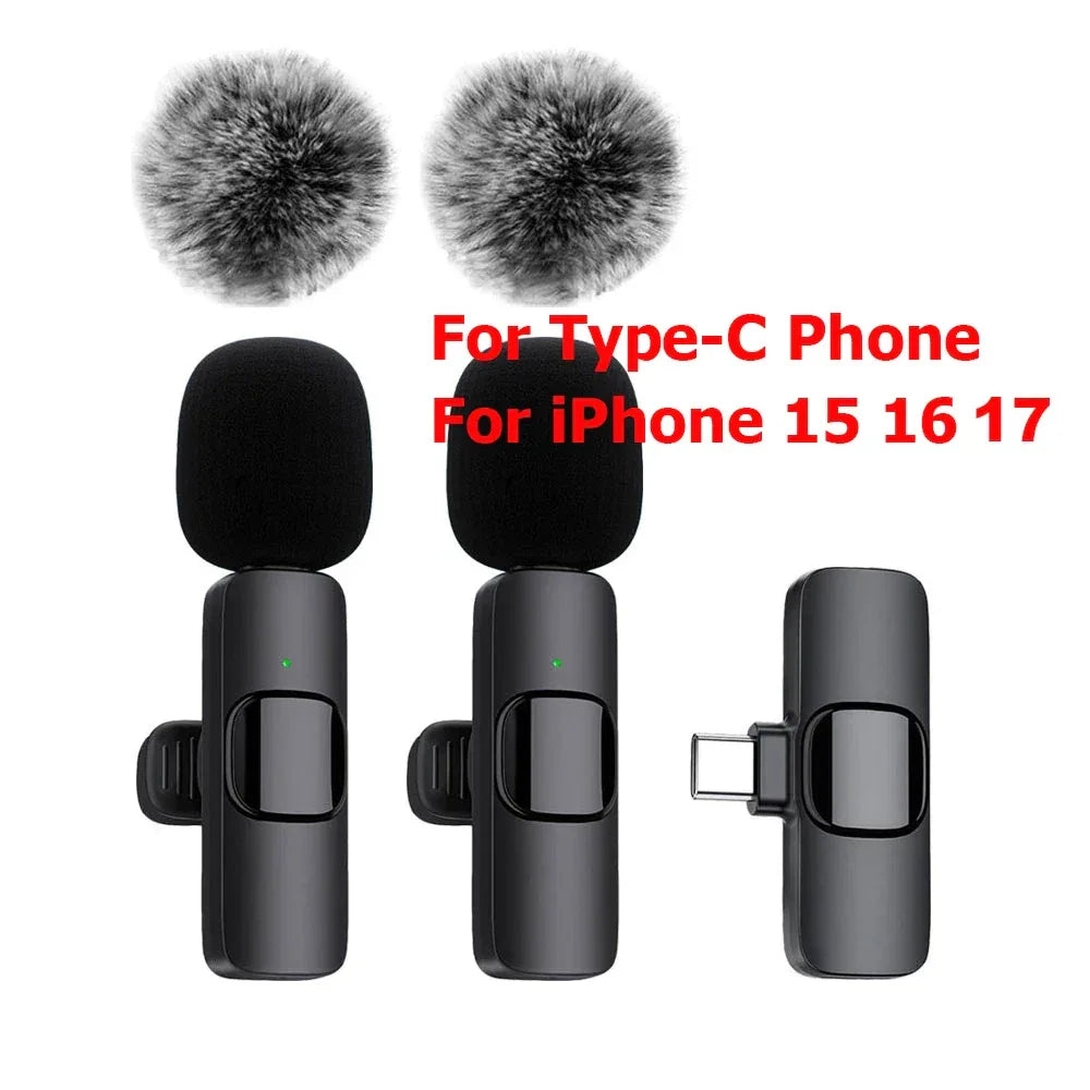 Microphone Lavalier Sans Fil K60 - iPhone & Android - Masko shop