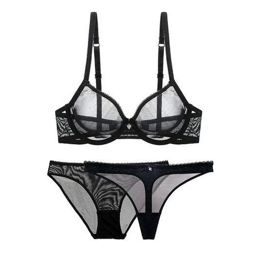 Ensemble Lingerie Dentelle Mesh - Masko shop