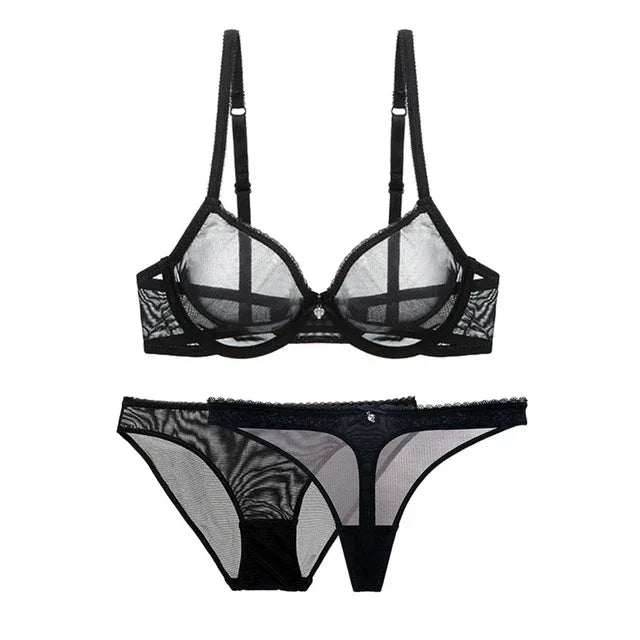 Ensemble Lingerie Dentelle Mesh - Masko shop