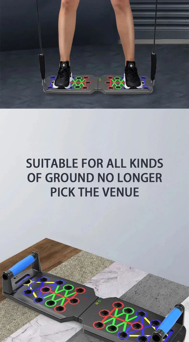 Planche Push-Up Multifonction Pliable - Masko shop