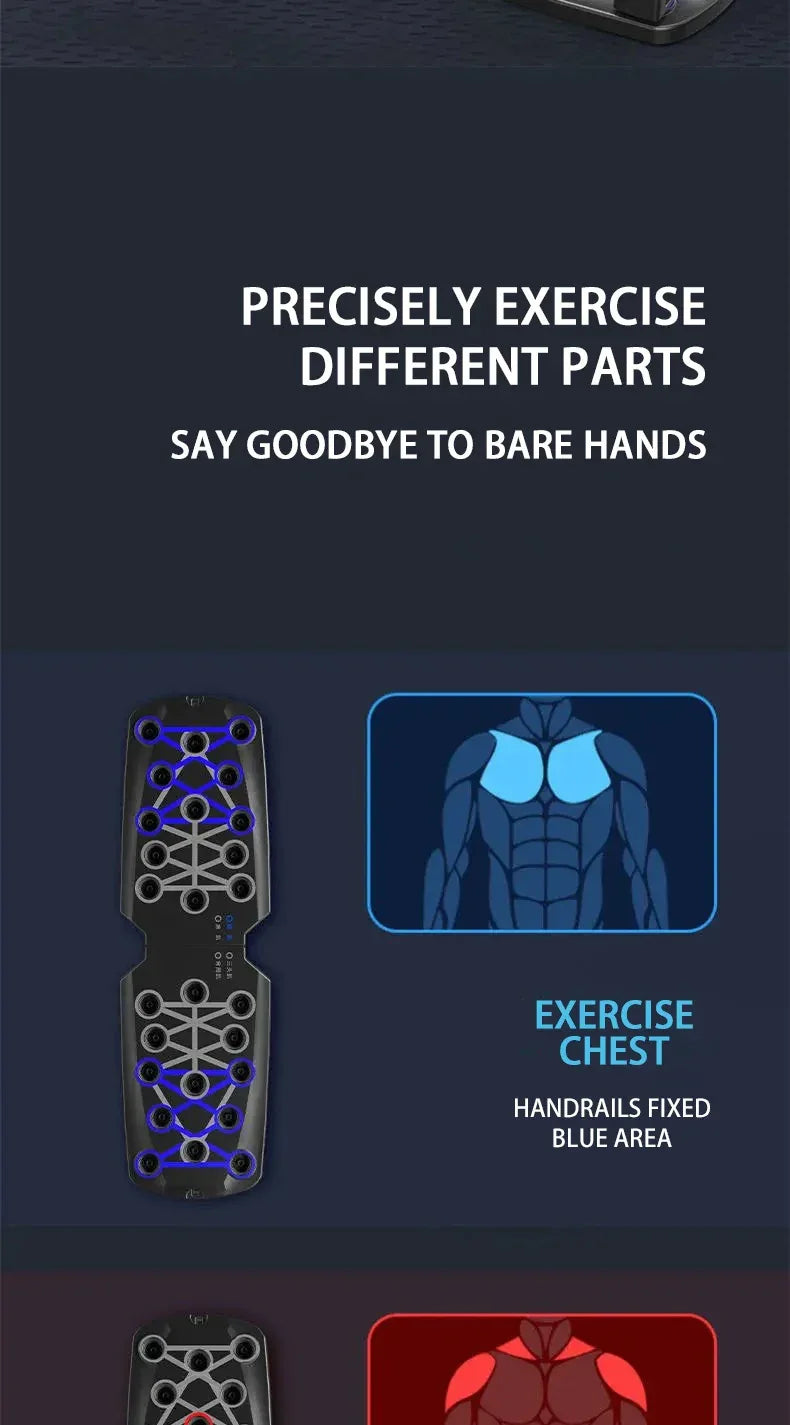 Planche Push-Up Multifonction Pliable - Masko shop