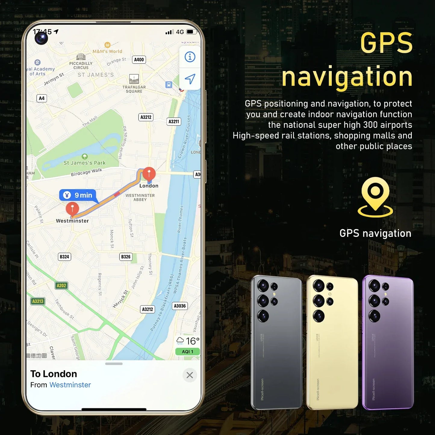 Smartphone S24 Ultra - Écran 7.3" - 16GB RAM + 1TB - 5G - Masko shop