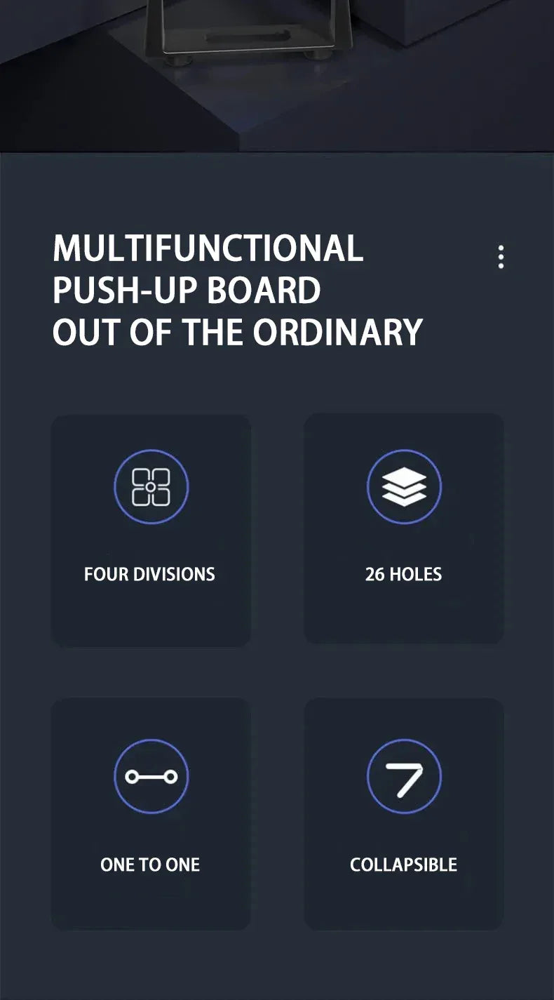 Planche Push-Up Multifonction Pliable - Masko shop