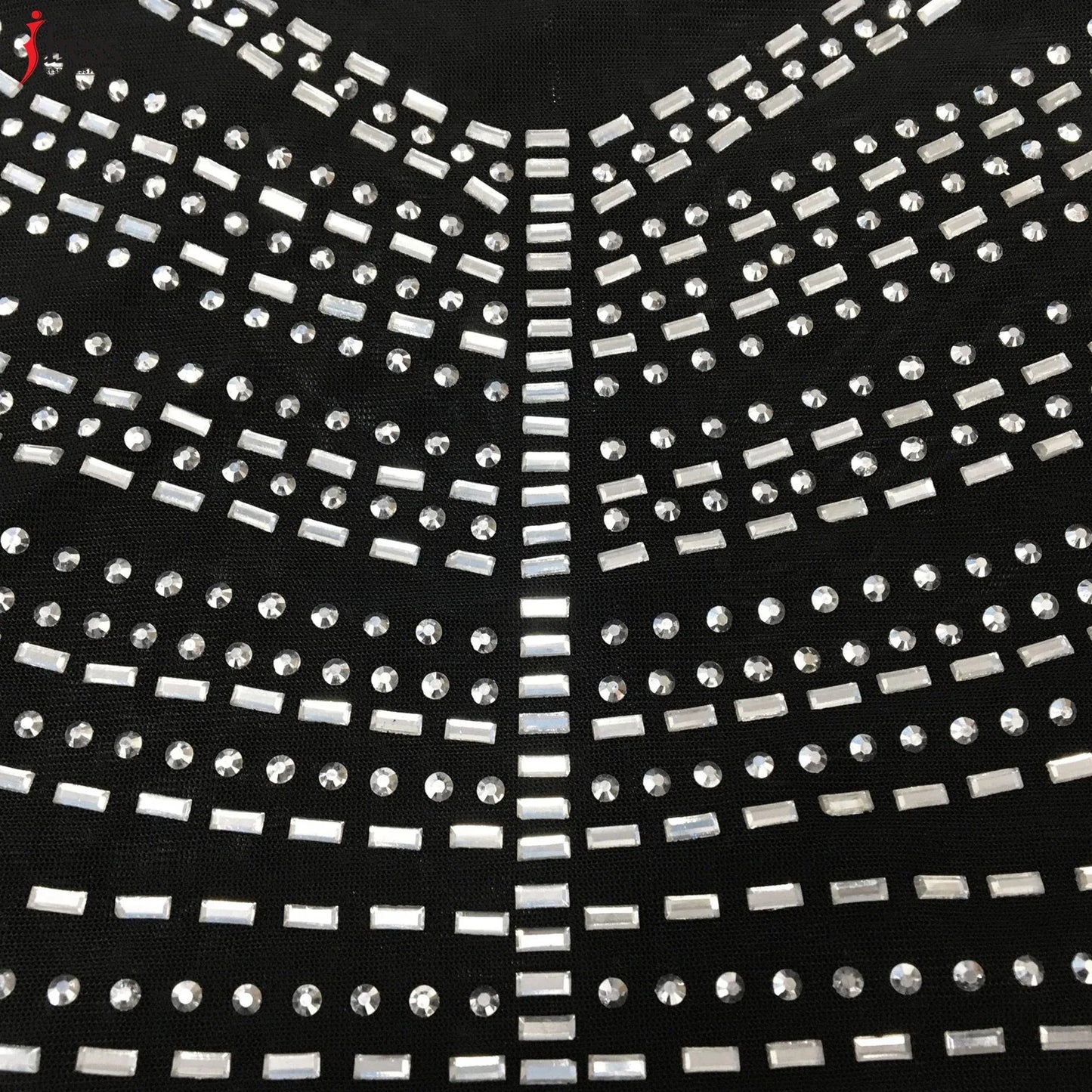 Robe Maxi HBLL - Maille Strass Brillante - Bretelles Spaghetti - Masko shop