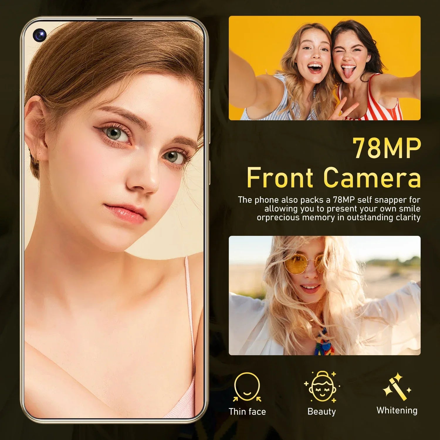 Smartphone S24 Ultra - Écran 7.3" - 16GB RAM + 1TB - 5G - Masko shop