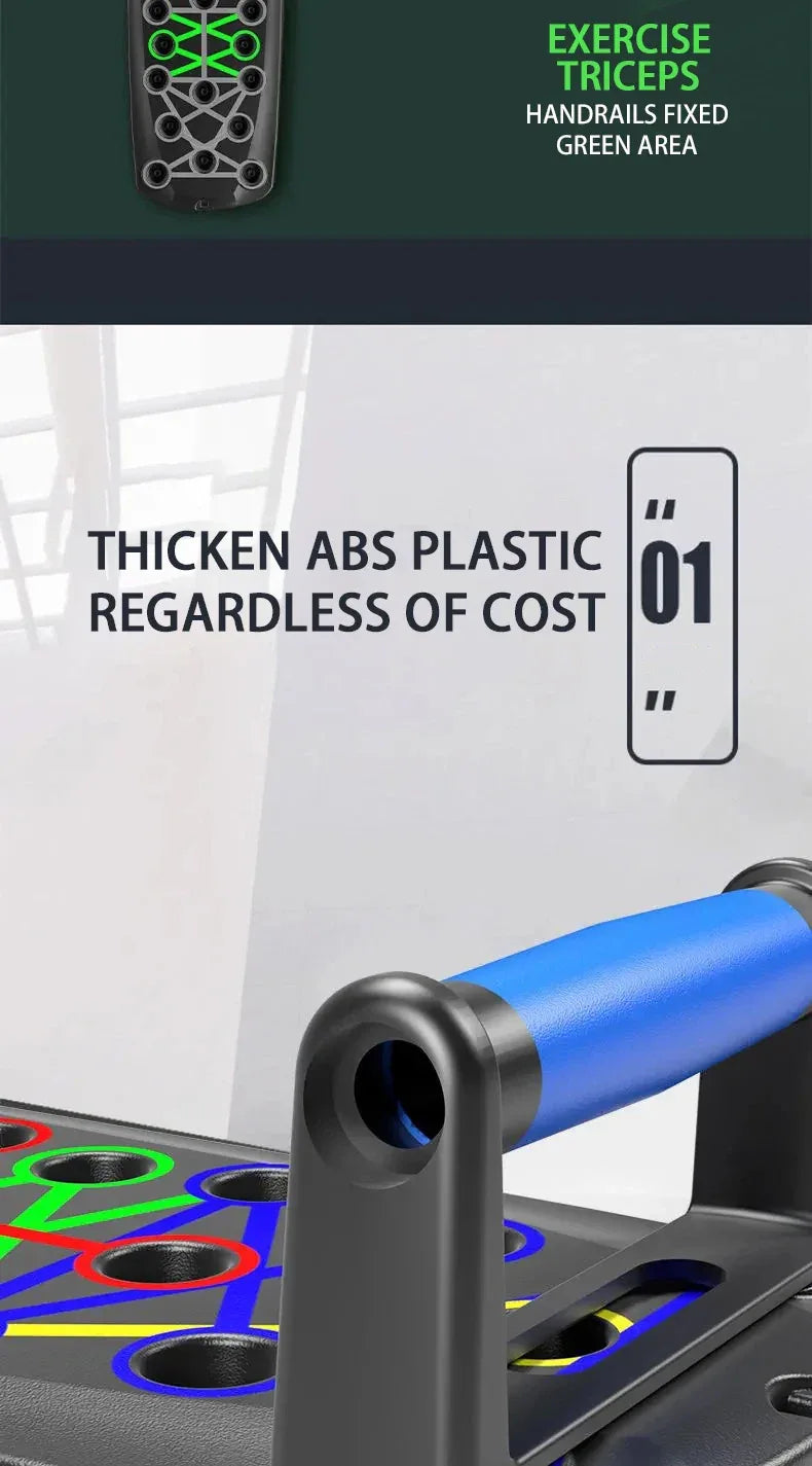 Planche Push-Up Multifonction Pliable - Masko shop