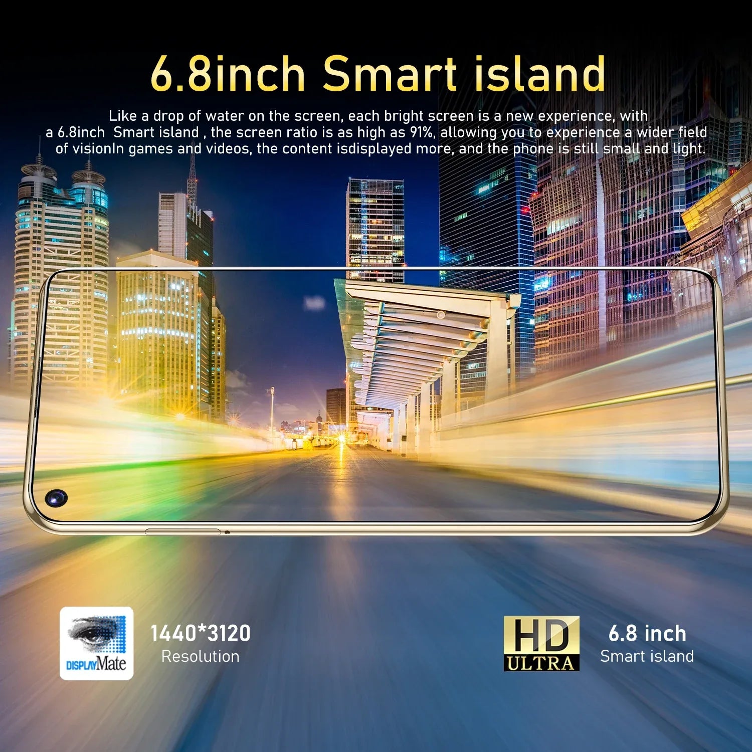 Smartphone S24 Ultra - Écran 7.3" - 16GB RAM + 1TB - 5G - Masko shop