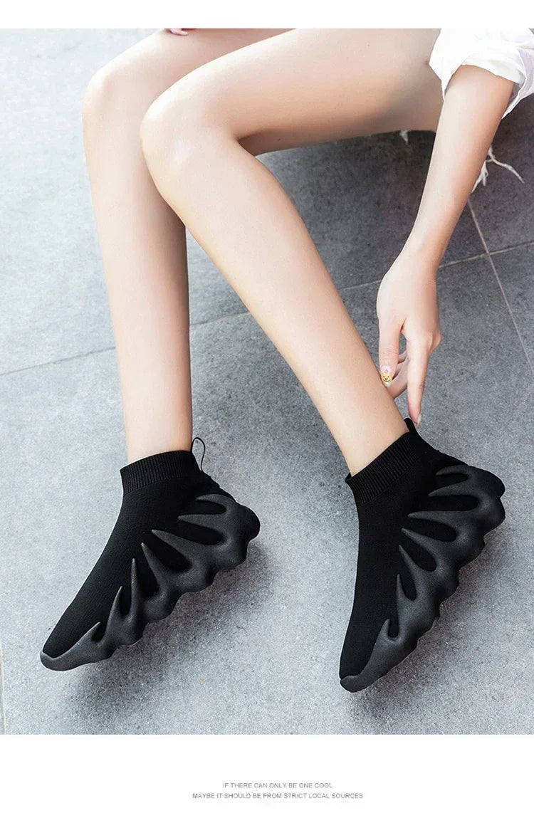 Baskets Montantes Grande Taille - Semelle Épaisse - Masko shop