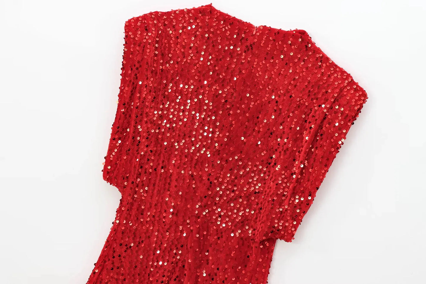 KONDALA 2025 femmes robe de soirée à paillettes épaulière gaine Mini robe sans manches discothèque fête femmes robes chics élégantes