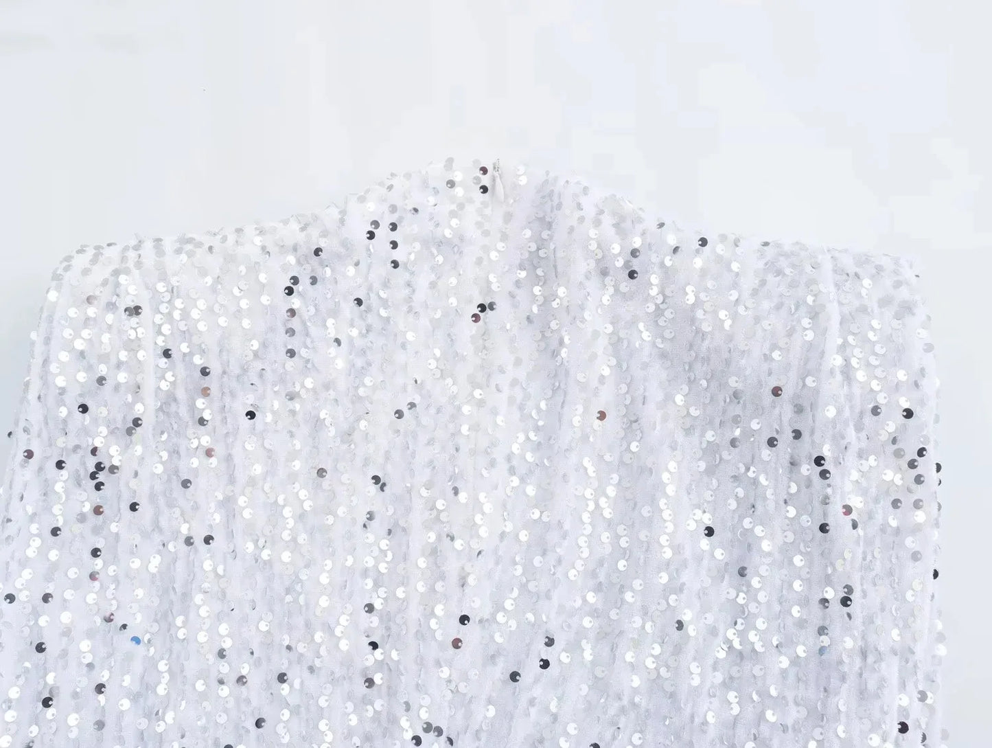 KONDALA 2025 femmes robe de soirée à paillettes épaulière gaine Mini robe sans manches discothèque fête femmes robes chics élégantes