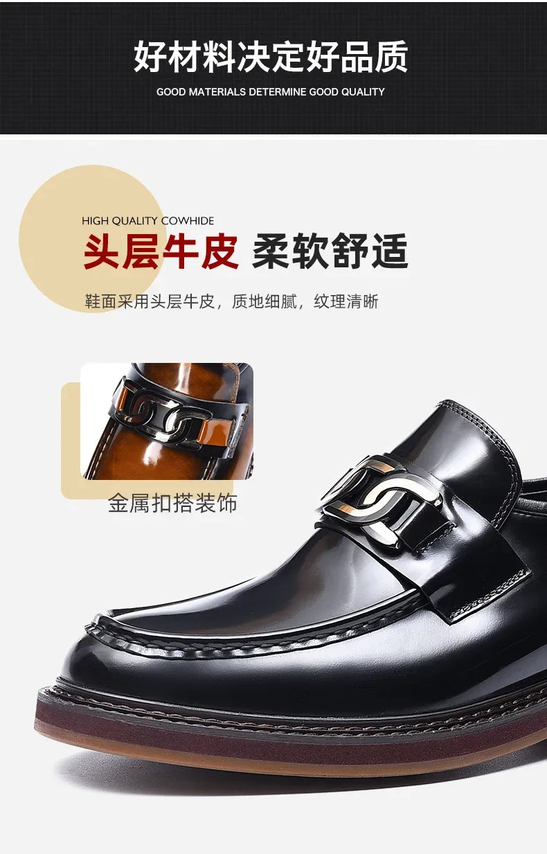 Mocassins en Cuir pour Hommes - Style Classique - Masko shop