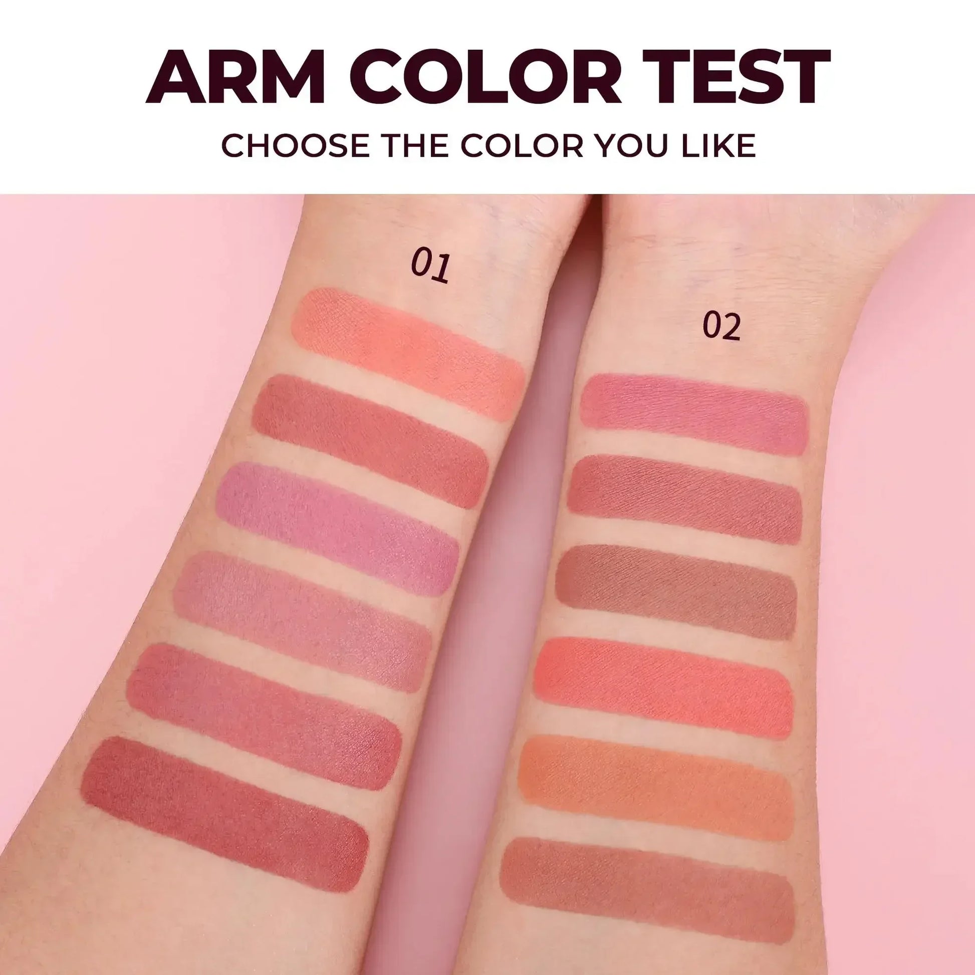 Palette Blush Longue Tenue - Finition Velours - Masko shop