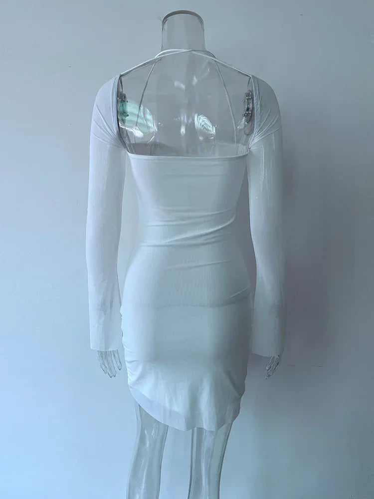 Mini Robe de Soirée Sexy Extensible - Masko shop