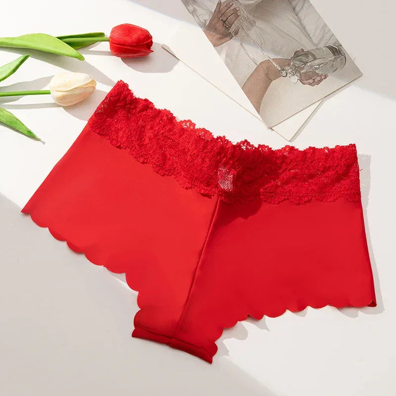 Culottes Léopard Dentelle - Lot 3 Pièces - Masko shop