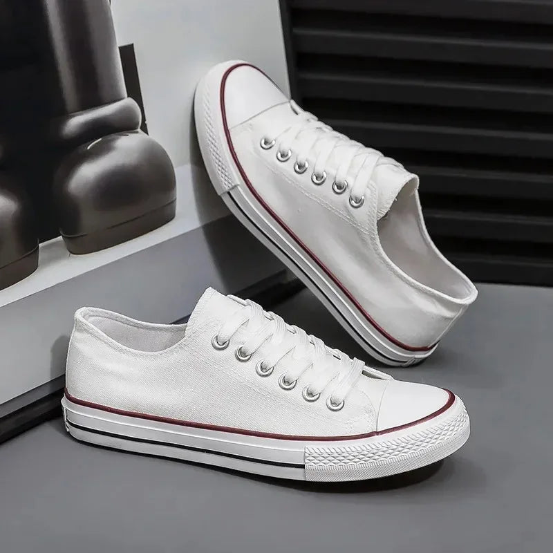 Baskets Basses Toile Noires - Unisexe - Masko shop