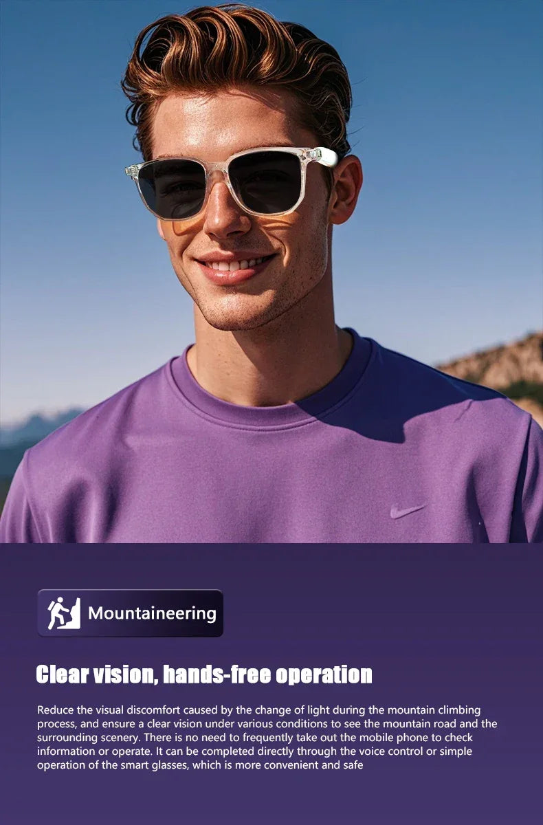 Lunettes Intelligentes GS03 Caméra AI - Masko shop