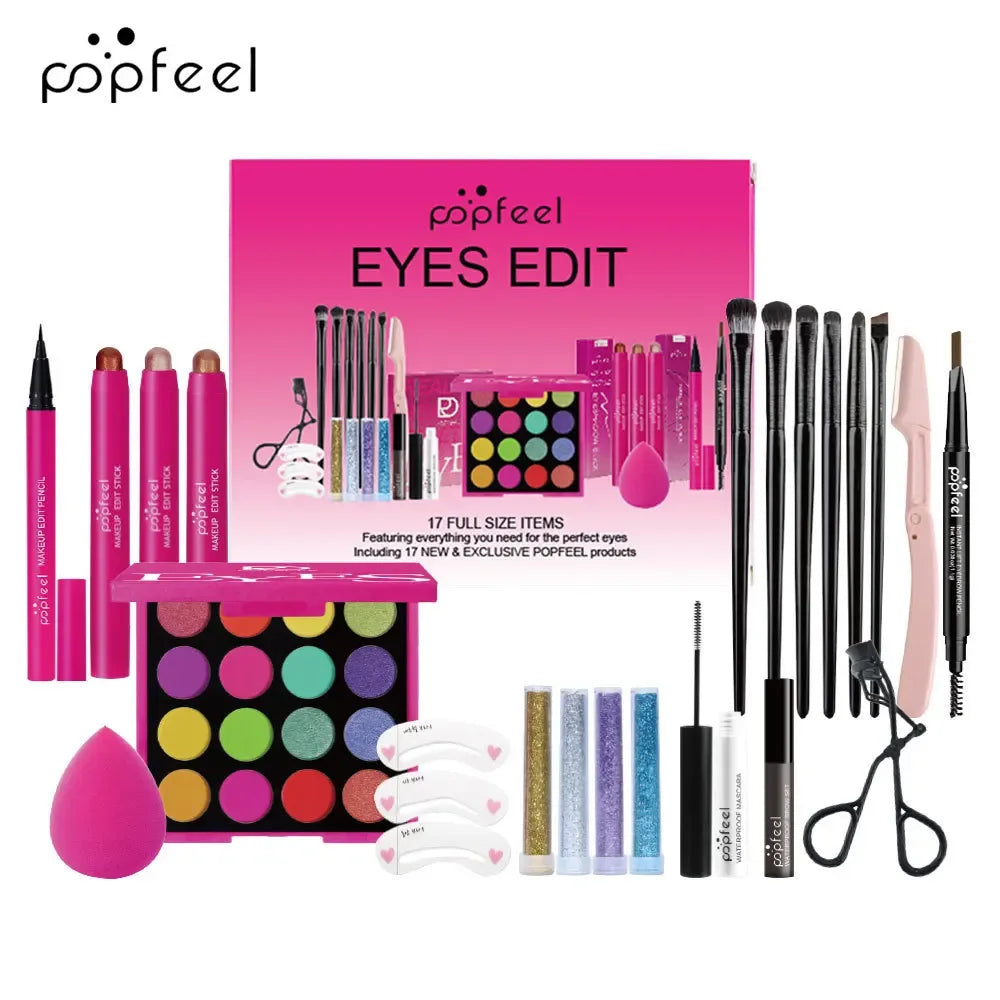 Kit Maquillage Yeux Complet - Palette Fards à Paupières - Masko shop