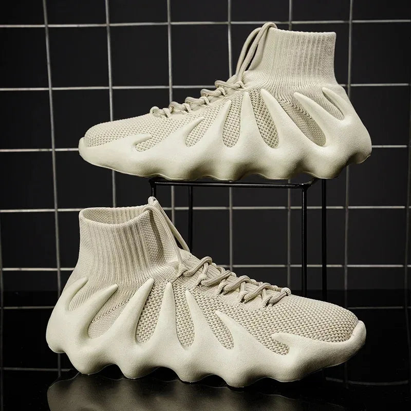 Baskets Montantes Grande Taille - Semelle Épaisse - Masko shop