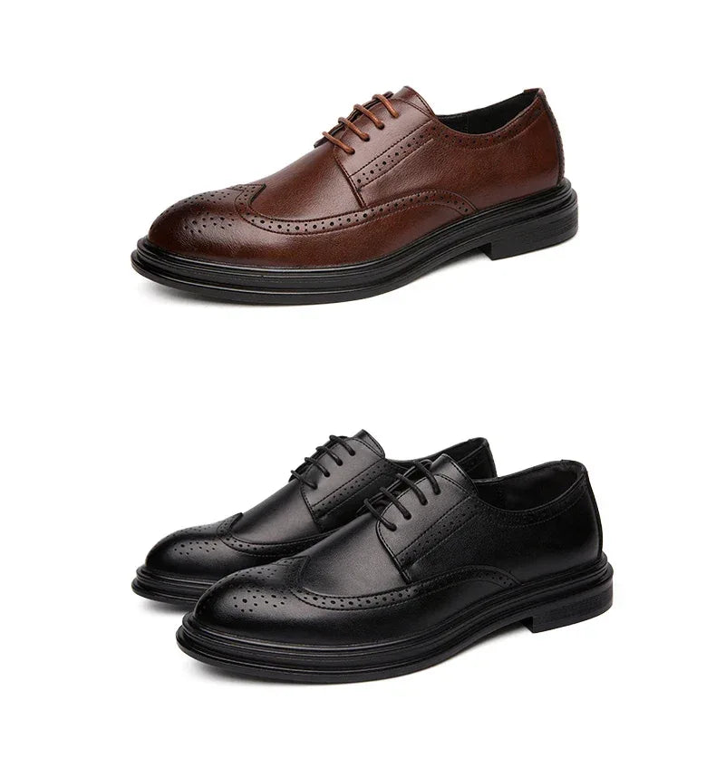 Chaussures Brogues Cuir - Bureau & Mariage - Masko shop