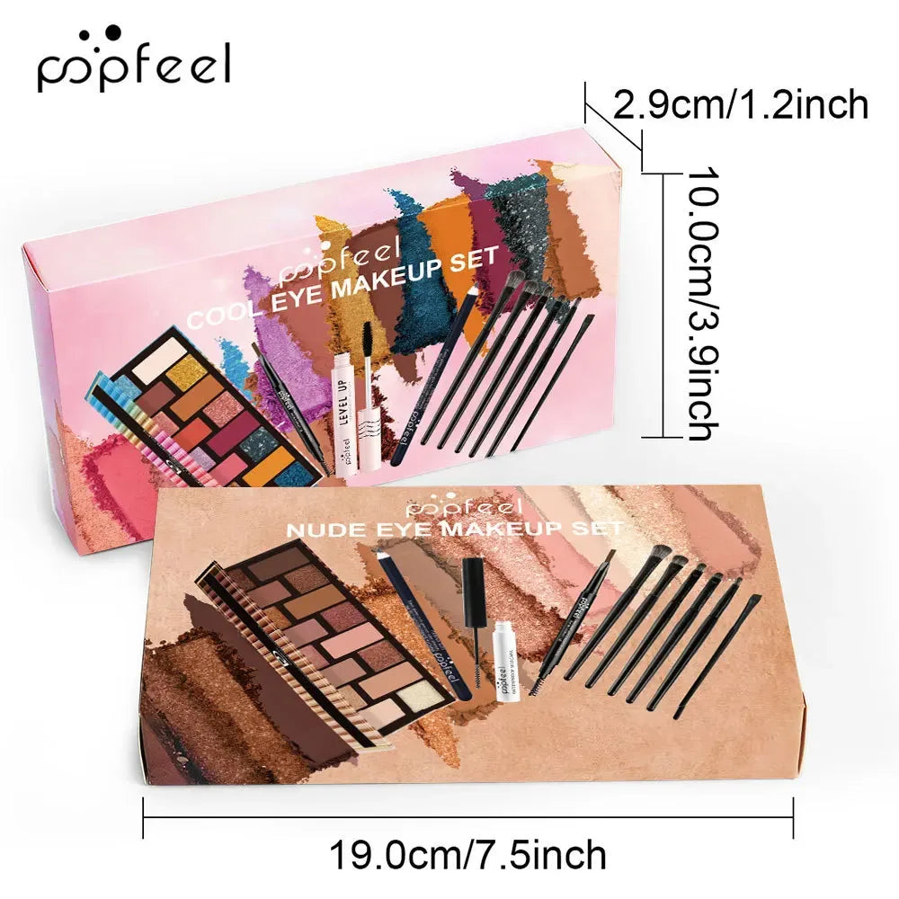 Kit Maquillage Yeux Complet - Palette Fards à Paupières - Masko shop