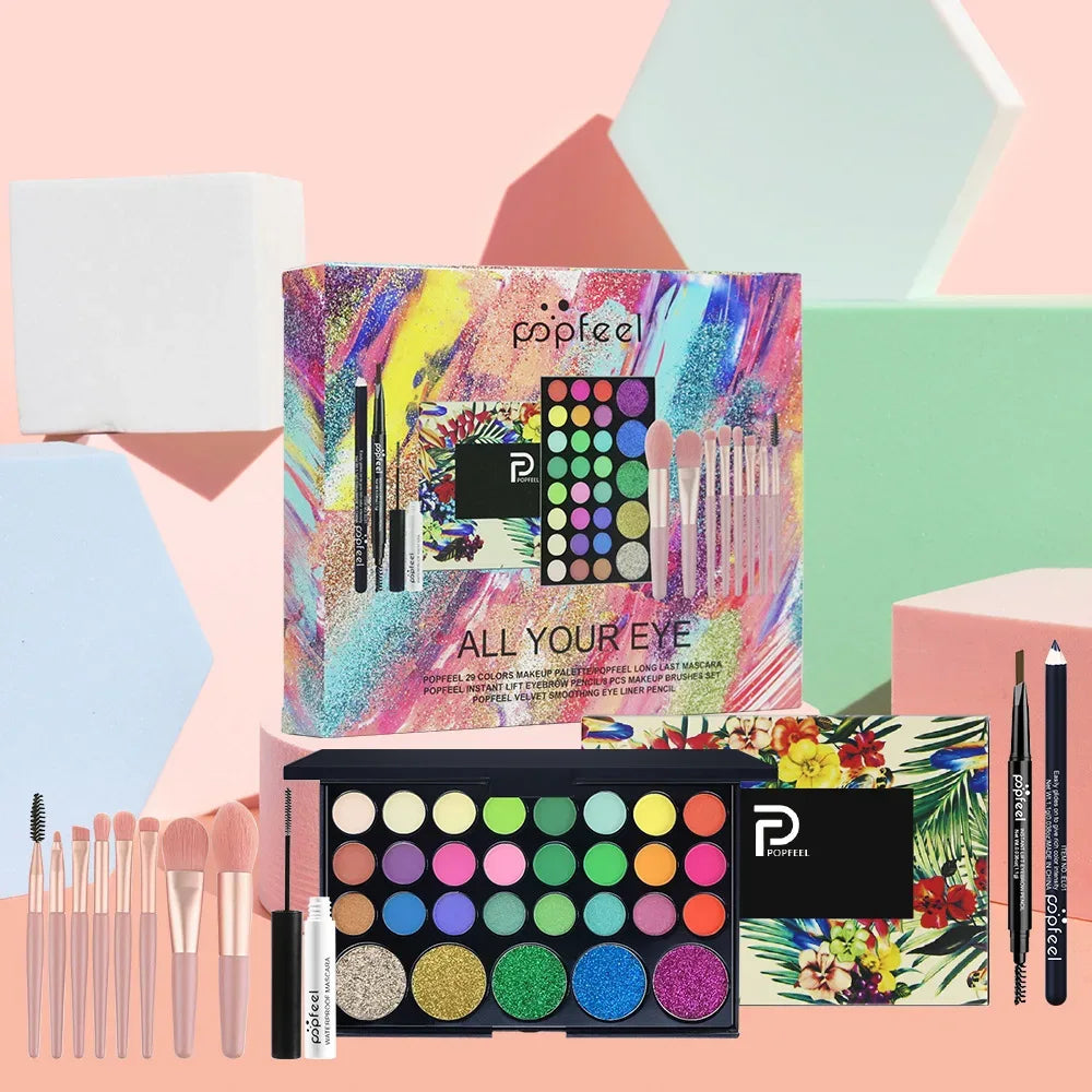 Kit Maquillage Yeux Complet - Palette Fards à Paupières - Masko shop