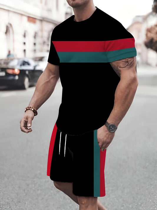 Ensemble Homme T-Shirt Short 3D