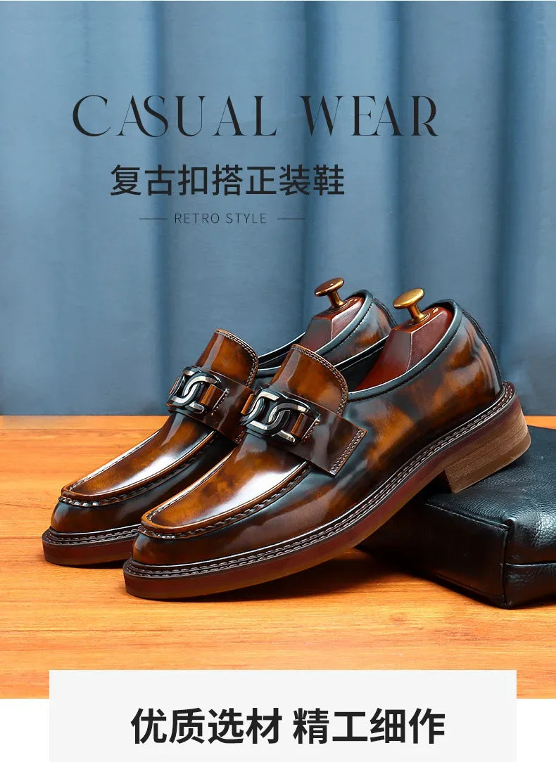 Mocassins en Cuir pour Hommes - Style Classique - Masko shop