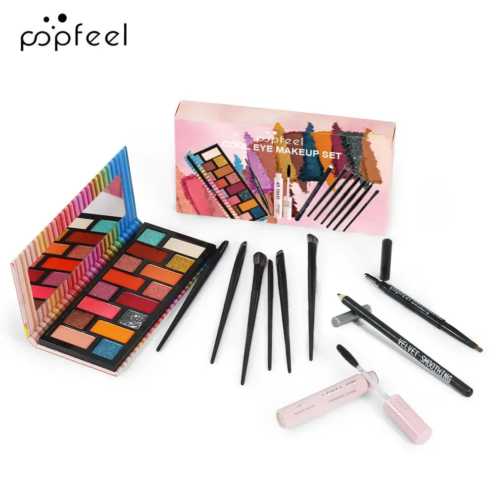 Kit Maquillage Yeux Complet - Palette Fards à Paupières - Masko shop