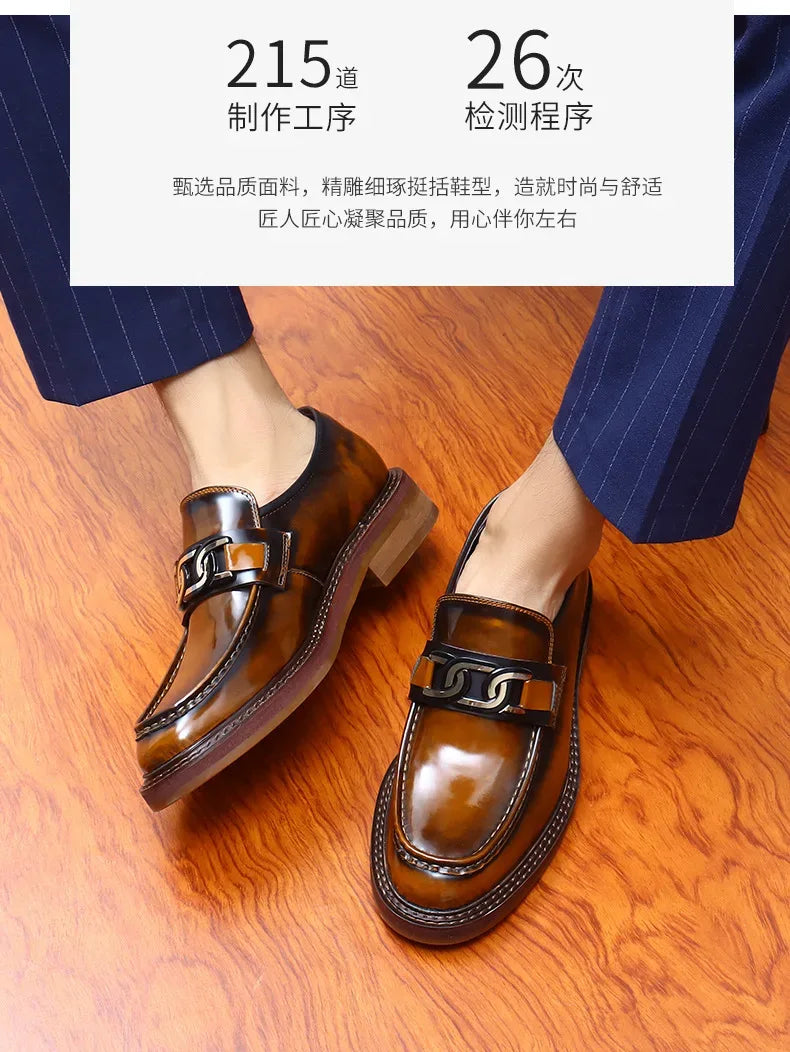 Mocassins en Cuir pour Hommes - Style Classique - Masko shop