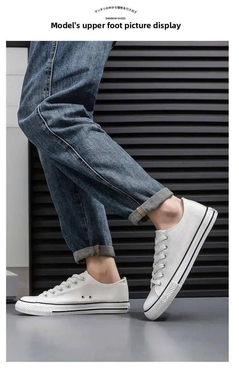 Baskets Basses Toile Noires - Unisexe - Masko shop