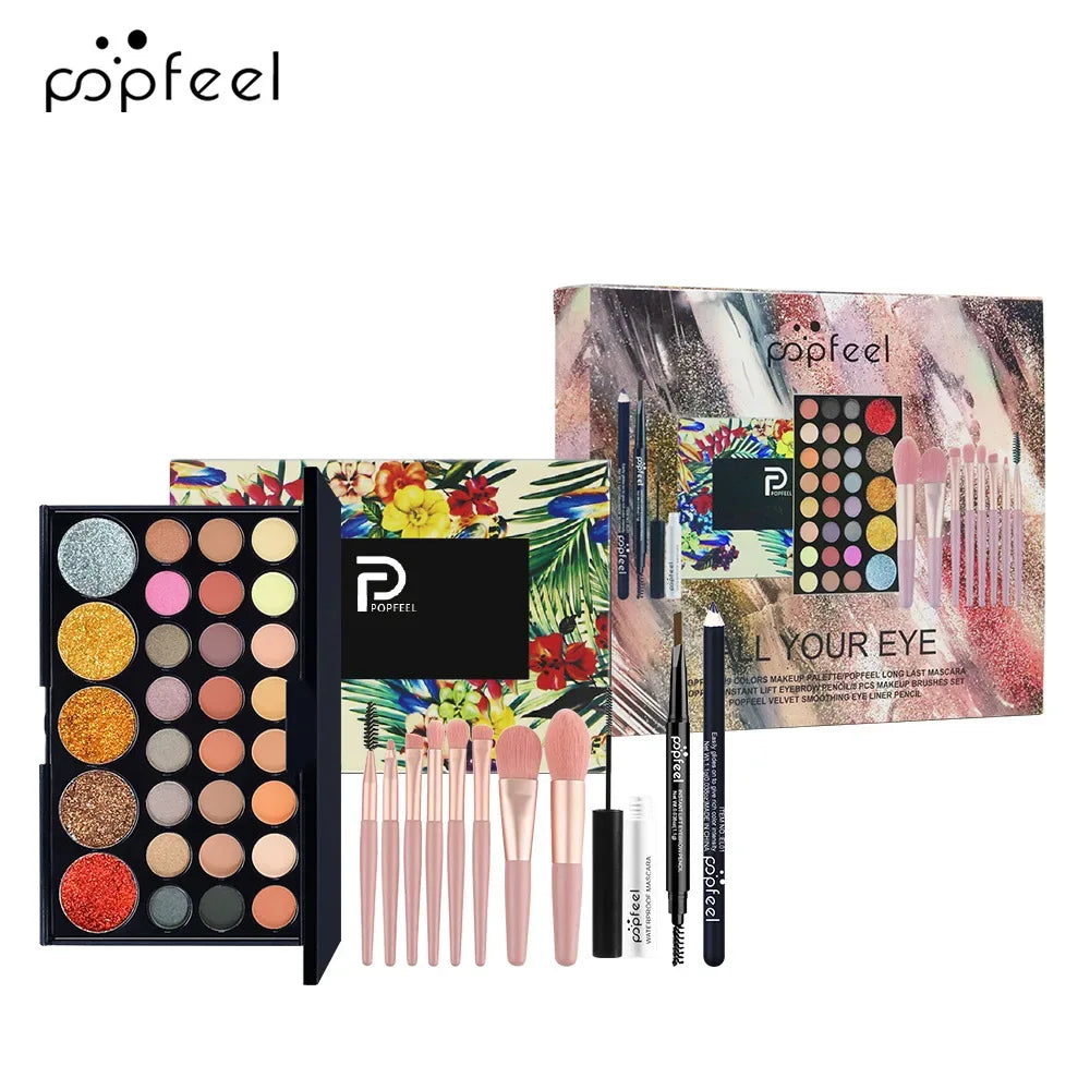 Kit Maquillage Yeux Complet - Palette Fards à Paupières - Masko shop