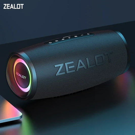Haut-Parleur Bluetooth ZEALOT S56 - 40W Puissant - IPX6 Étanche - Batterie 8000mAh - Masko shop