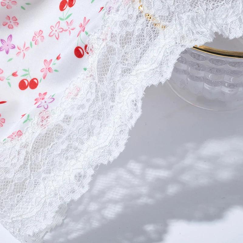 Culottes Léopard Dentelle - Lot 3 Pièces - Masko shop