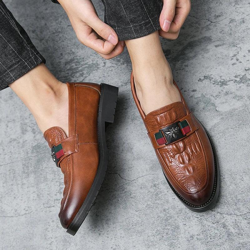 Chaussures Pointues Style Britannique pour Homme - Mode - Masko shop