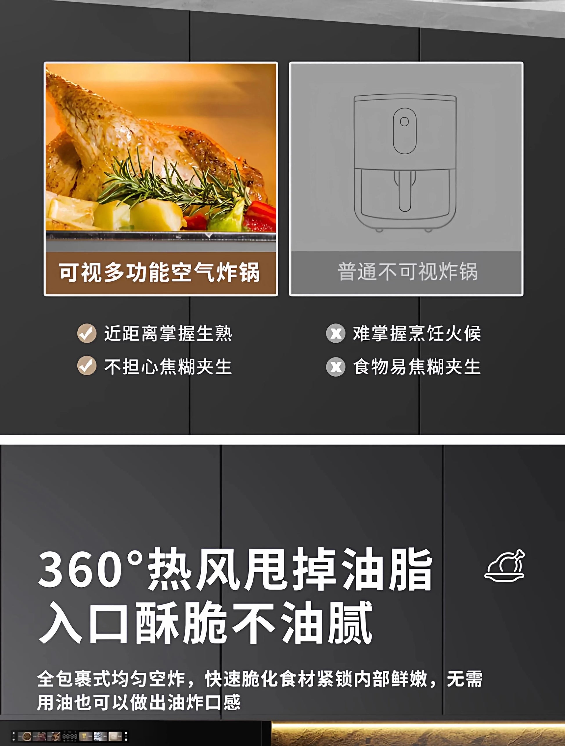 Friteuse à Air Four Vapeur Multifonction - Masko shop