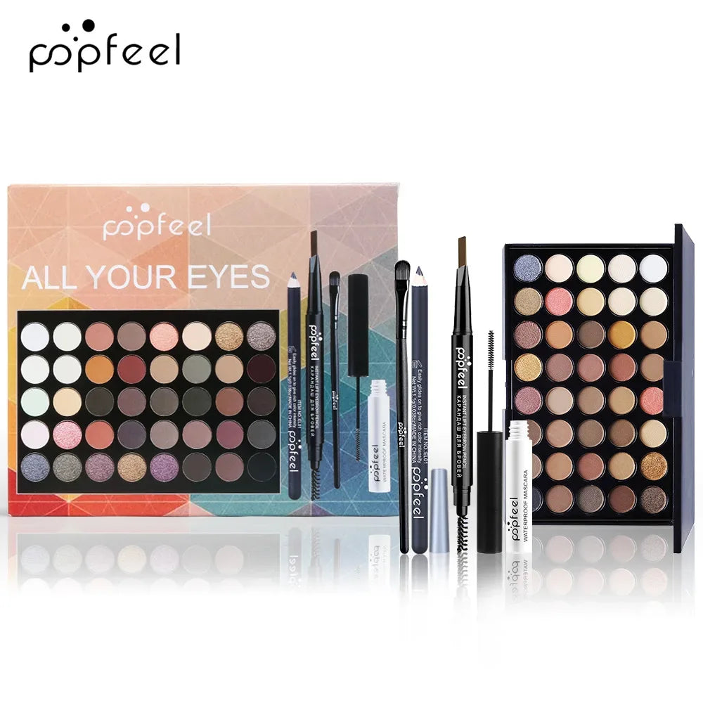 Kit Maquillage Yeux Complet - Palette Fards à Paupières - Masko shop