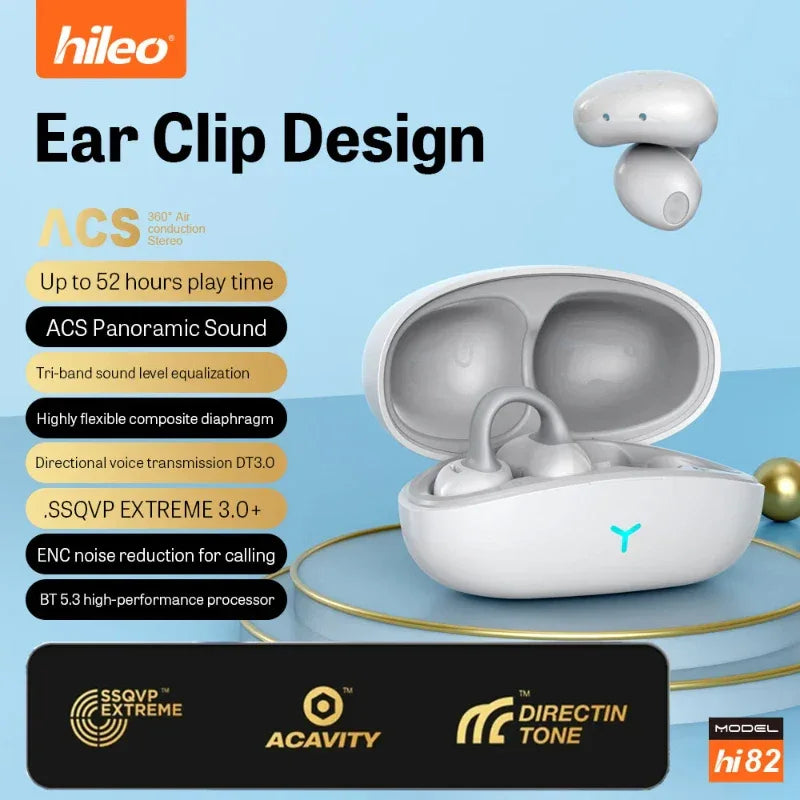 Écouteurs Bluetooth HILEO Hi 82 V5.3 - Réduction de Bruit - Masko shop