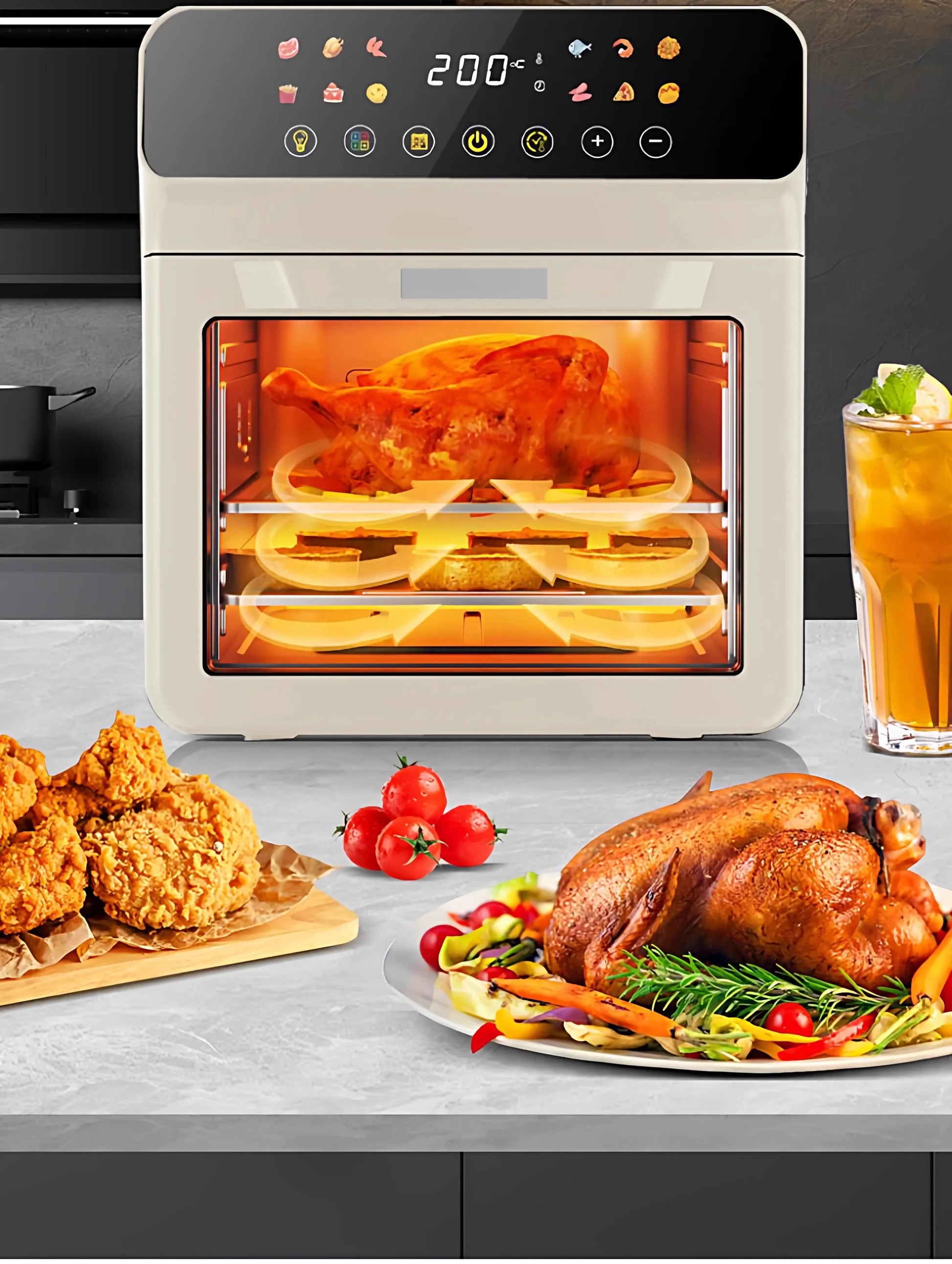 Friteuse à Air Four Vapeur Multifonction - Masko shop