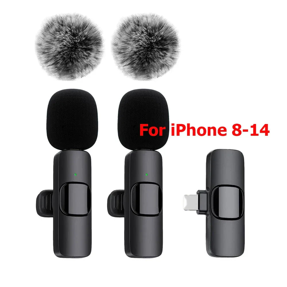 Microphone Lavalier Sans Fil K60 - iPhone & Android - Masko shop