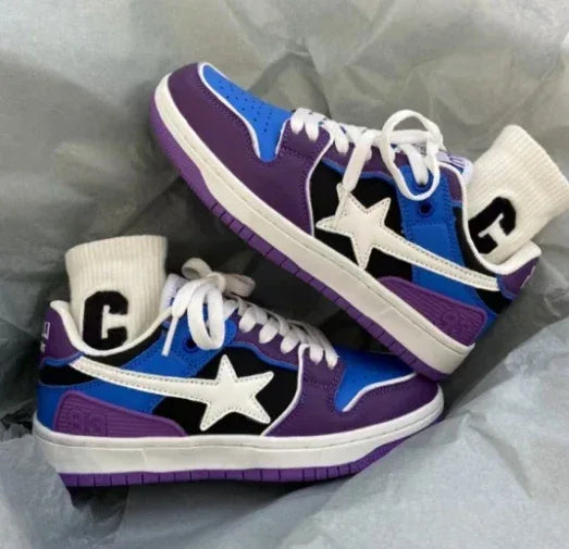 Baskets Décontractées Étoiles Skateboard - Masko shop