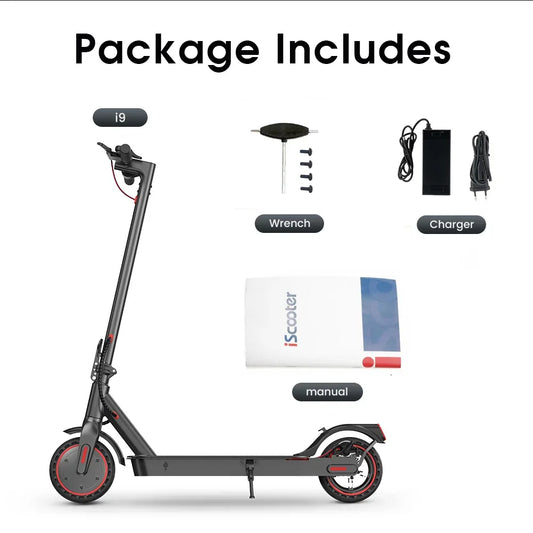 Trottinette Électrique iScooter i9 Pro - 350W 36V - Autonomie 30km - Pliable - Masko shop