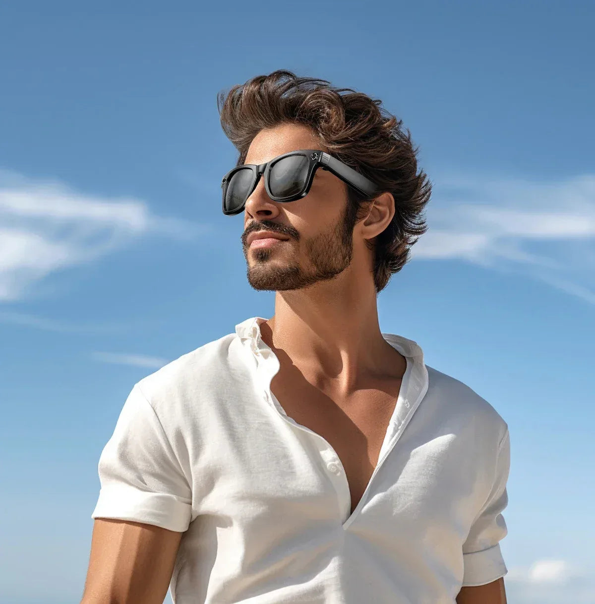 Lunettes Intelligentes AI Caméra 8MP - Masko shop