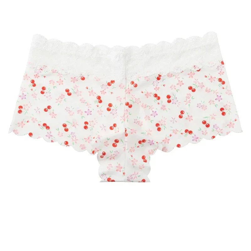 Culottes Léopard Dentelle - Lot 3 Pièces - Masko shop