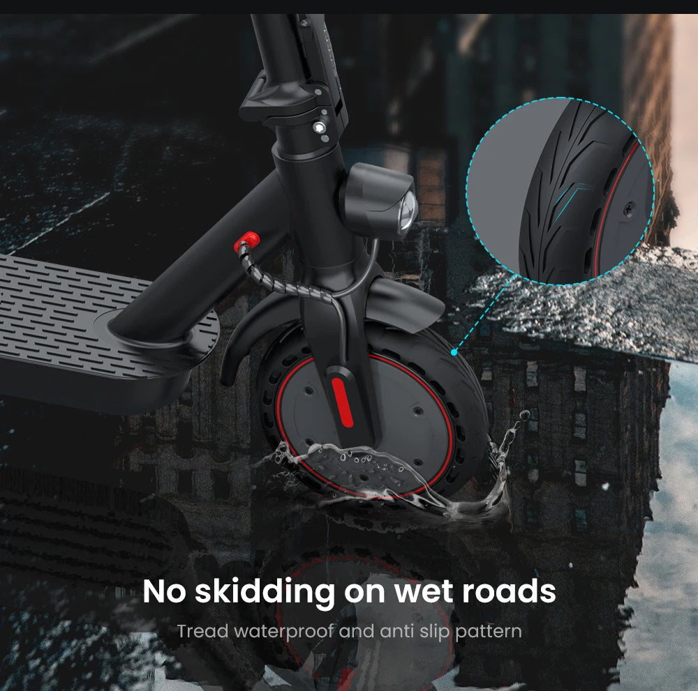 IScooter-Trottinette Électrique i9, Moteur 350W, 36V, 7,5 Ah, Autonomie 30km, 8.5 Pouces, Nid d'Abeille, Rika Scdoms avec Application, Affichage 35%