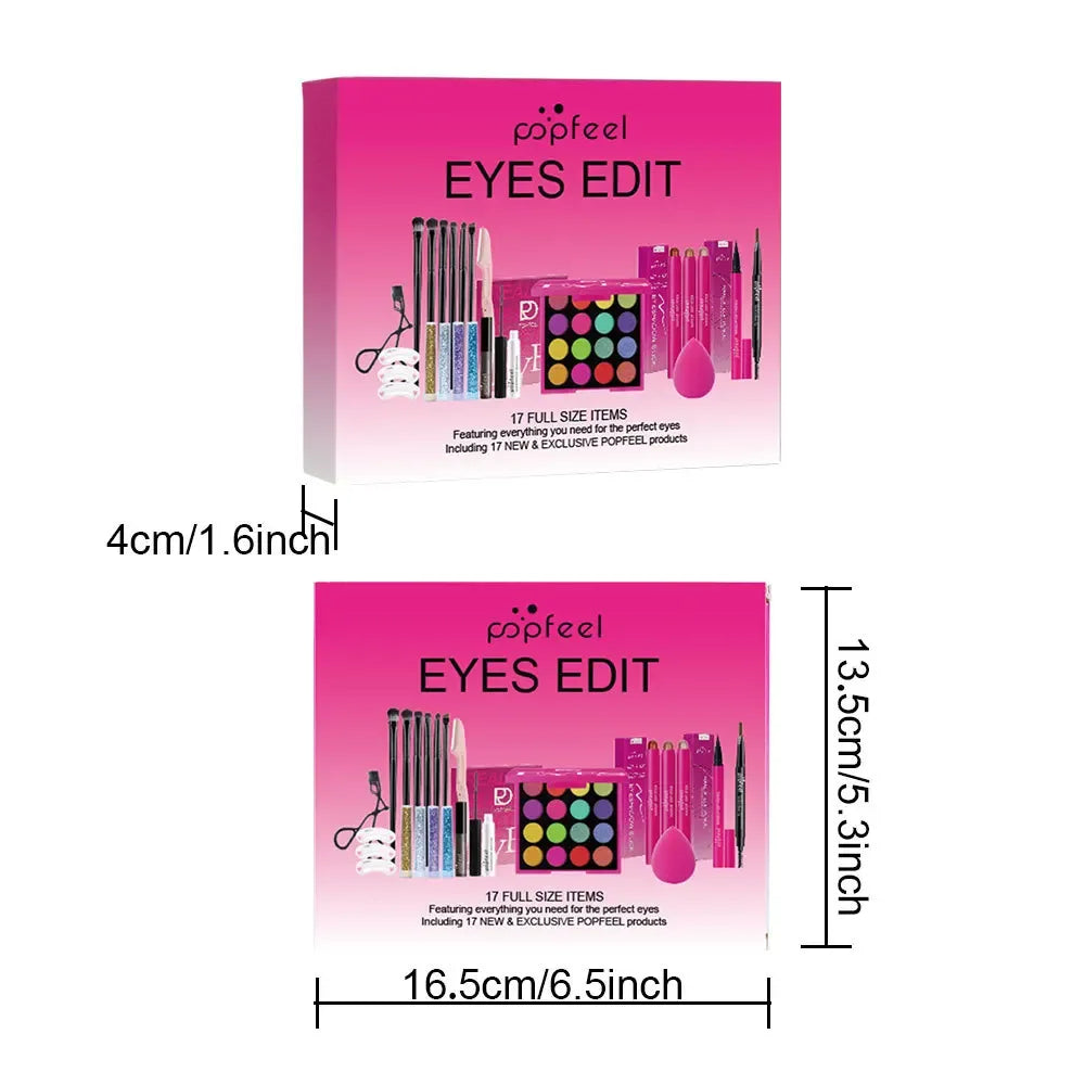 Kit Maquillage Yeux Complet - Palette Fards à Paupières - Masko shop