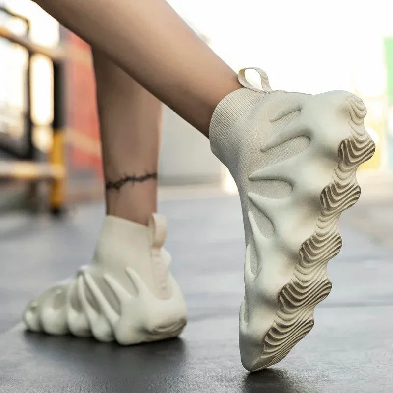 Baskets Montantes Grande Taille - Semelle Épaisse - Masko shop