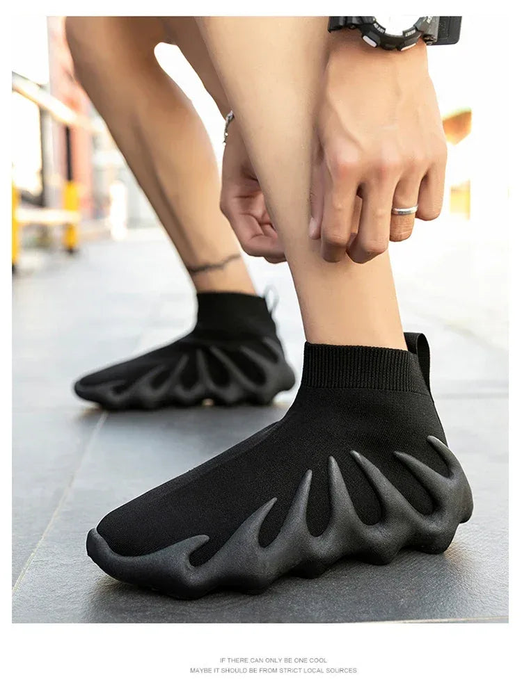 Baskets Montantes Grande Taille - Semelle Épaisse - Masko shop