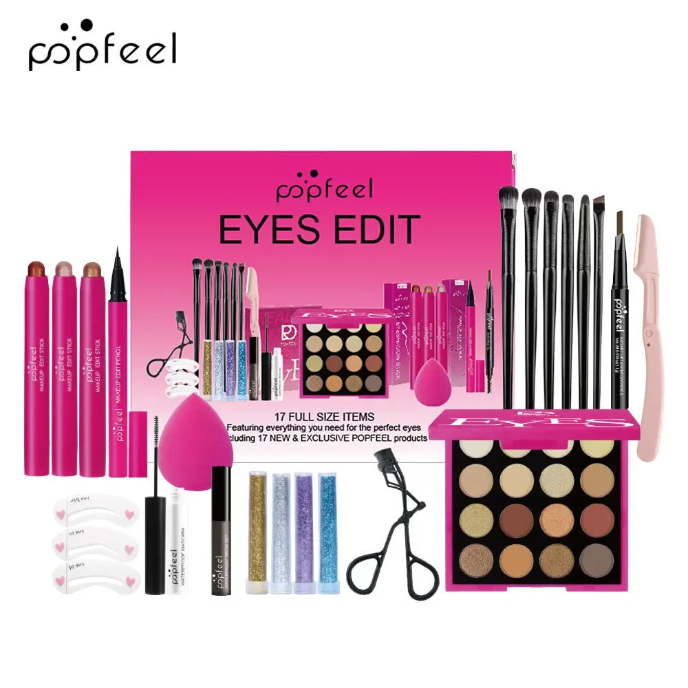 Kit Maquillage Yeux Complet - Palette Fards à Paupières - Masko shop