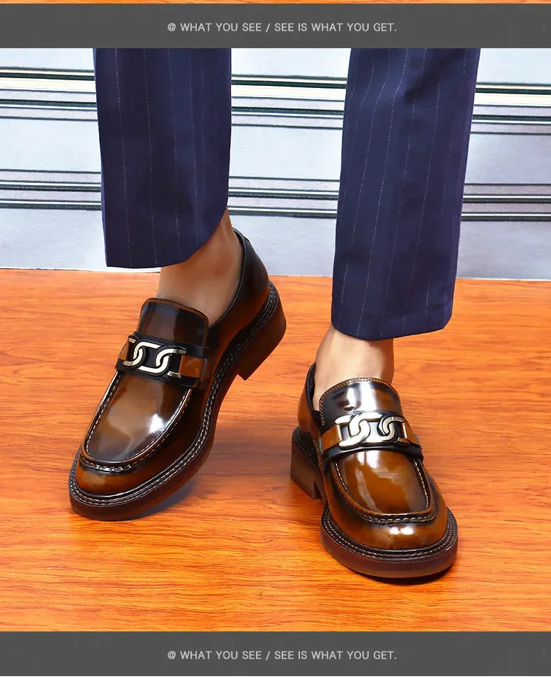 Mocassins en Cuir pour Hommes - Style Classique - Masko shop